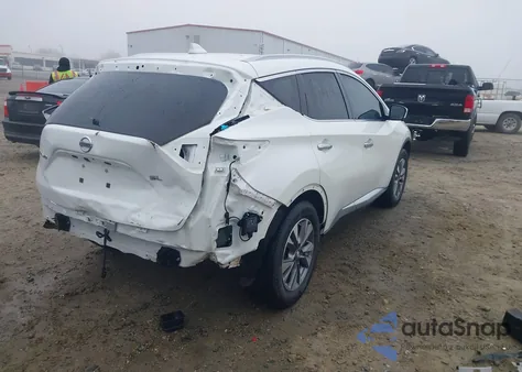 2017 Nissan Murano Sl from USA, damaged, VIN 5N1AZ2MG4HN189887